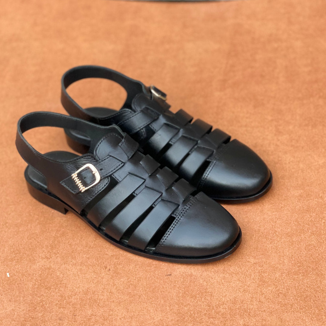 Handmade Premium Leather Black SS-2358