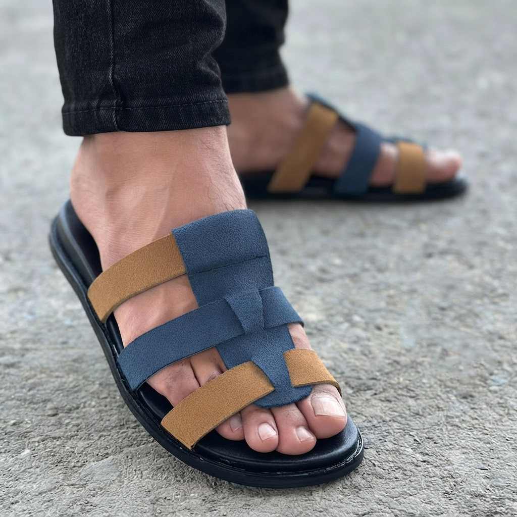 Pure Handmade Suede Chappal SS-2757