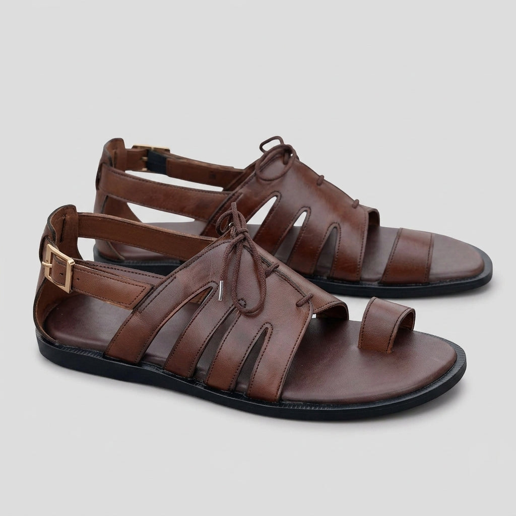 Step Pure Leather Amster Brown-2638