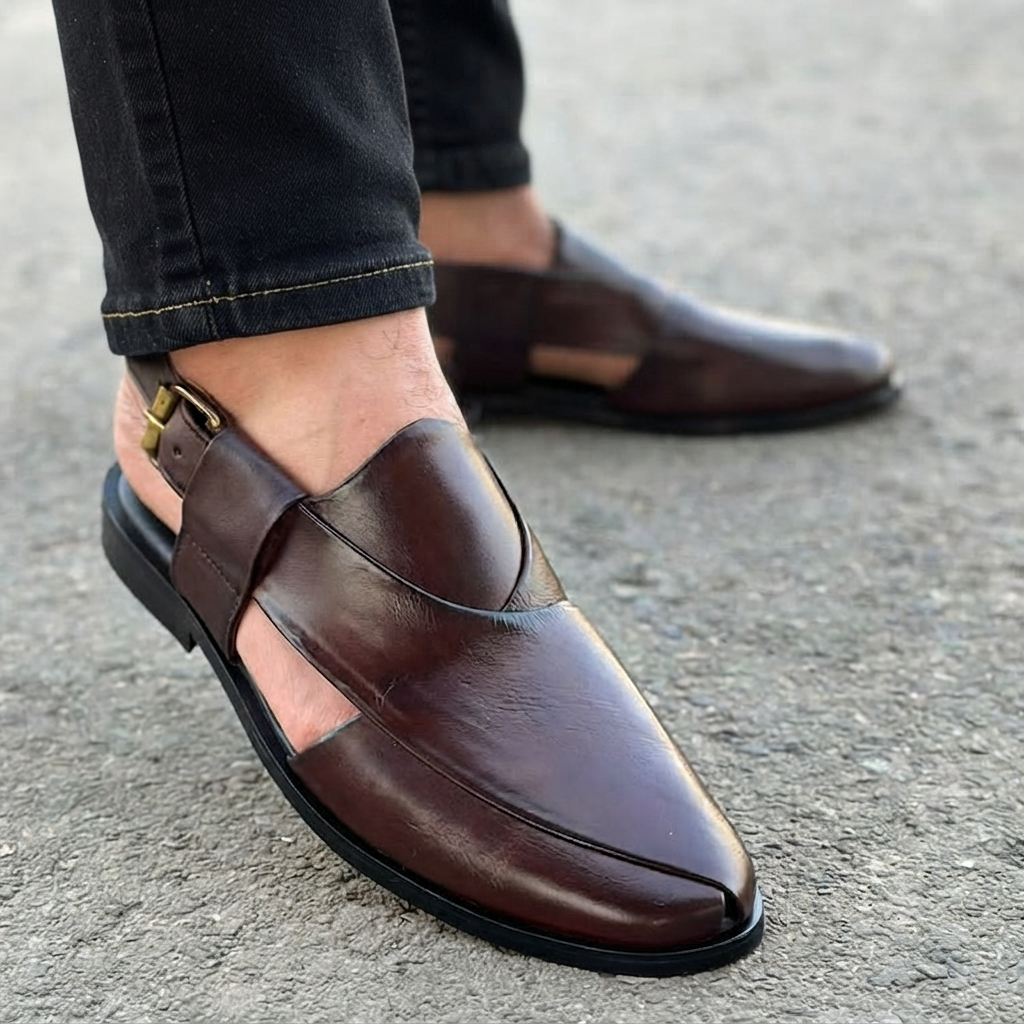 Step Handmade Vansi Dark Brown SS-2764