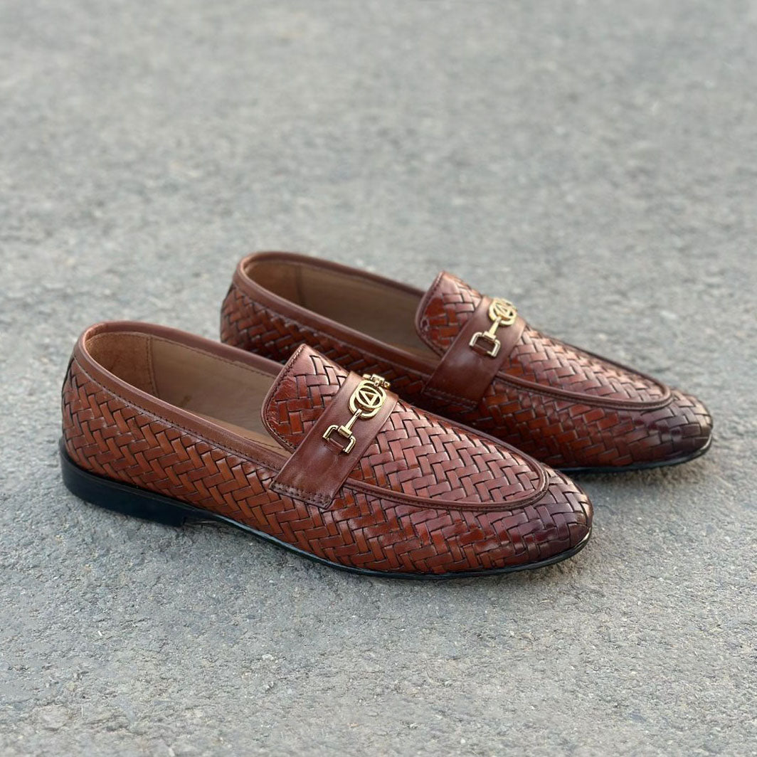 Elegant Bexley Brown Formal & Casual Leather Shoes