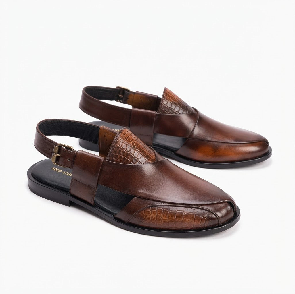 Step Handmade Tredo Brown SS-2765