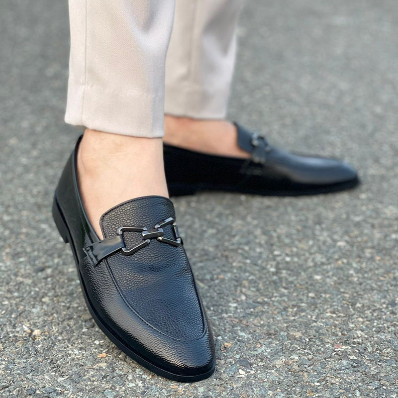 Black Salvatore Shoes SS-2359