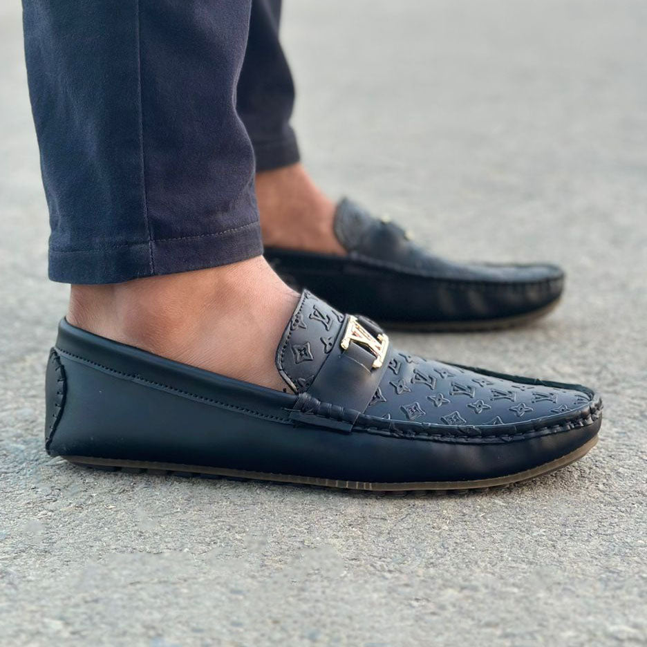 The Entron Black Loafers SS-2703