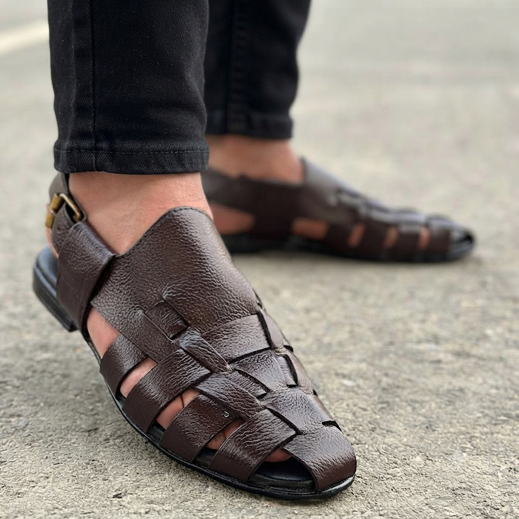Step Handmade Trewo Brown SS-2775