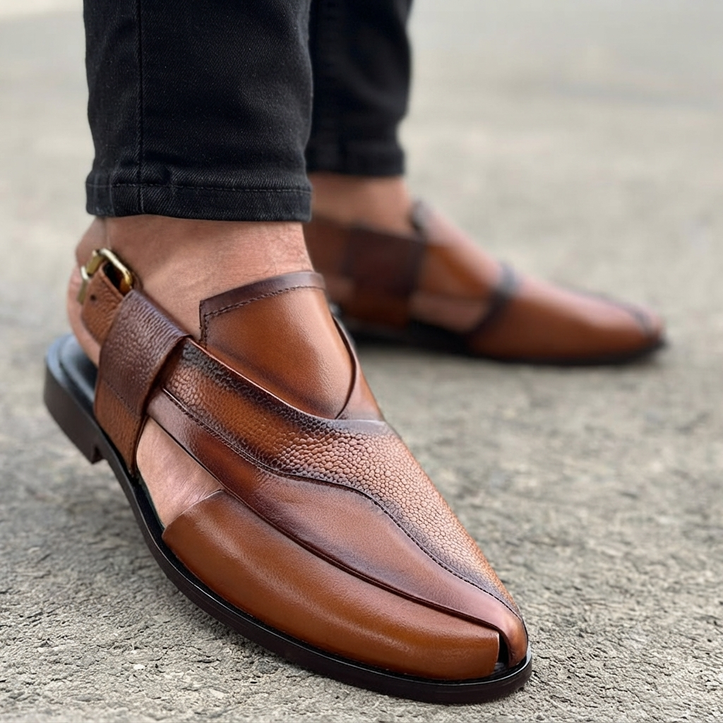 Step Handmade Bijkot Brown SS-2776