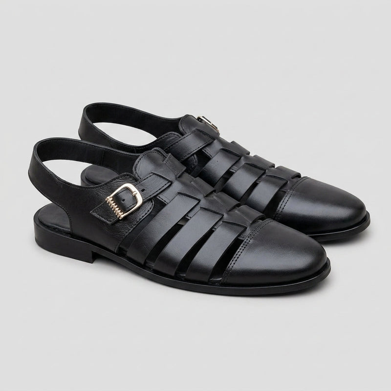 Handmade Premium Leather Black SS-2358