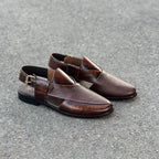 Step Pure Leather Agri Brown-2672
