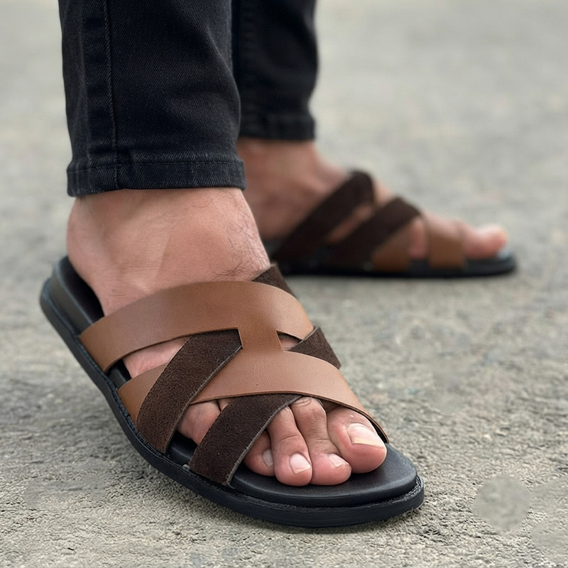 Pure Handmade Mosher suede Chappal-2770