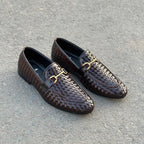 Step Pure Handmade Petal Brown Shoes Pakistan