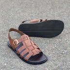 Hand made Classic Brown Sandal SS-2342