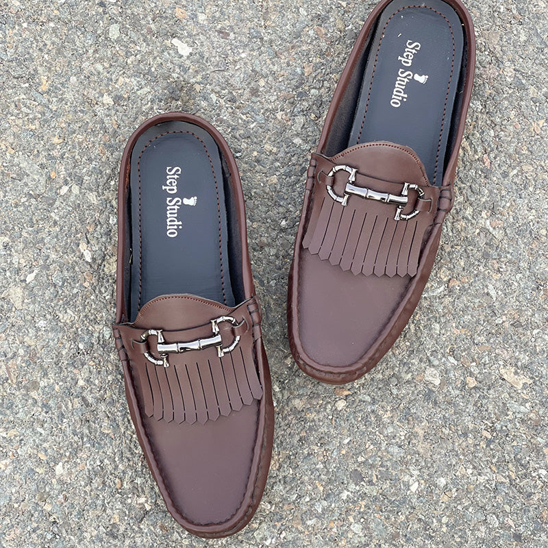 The Backless Loafer SS-2344 Brown Secondary image