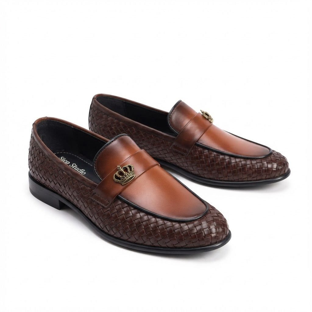 Step Handmade Regez Brown SS-2745