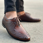 Comfortable Leather Lace-Up Shoes