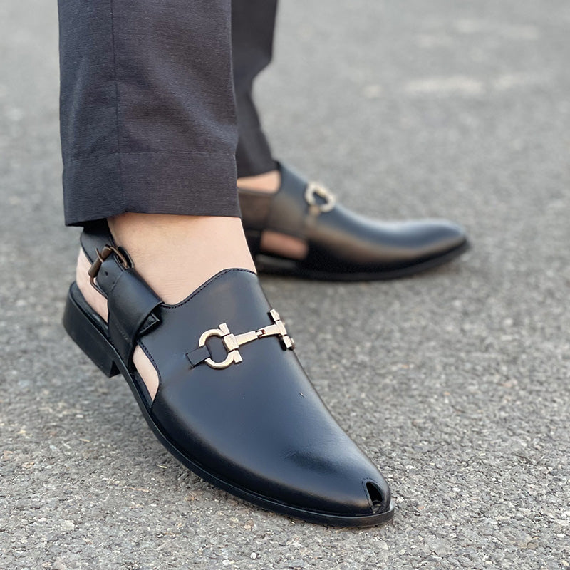 The Unique Black Leather Kheri SS-157 Main image