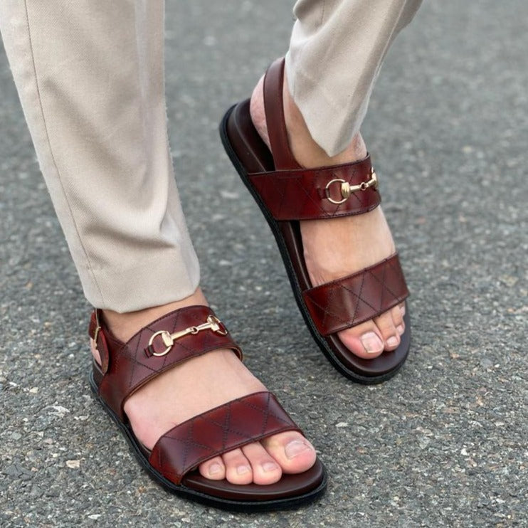 Pure  Handmade Sandal-2363 Secondary image