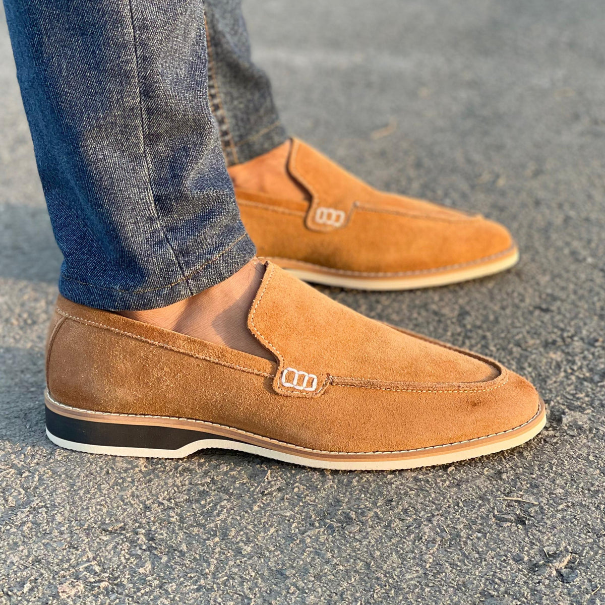 ROVIGO TAN LOAFER-2536