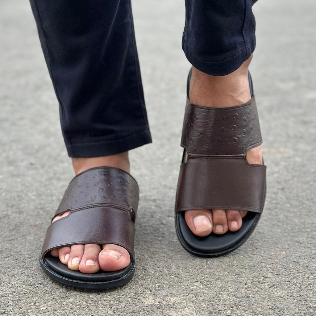 Step Pure Leather Bristo Brown SS-2622