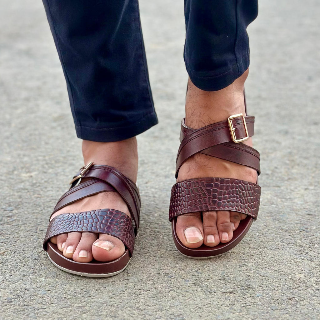 Step Pure Leather Arino Brown SS-2627