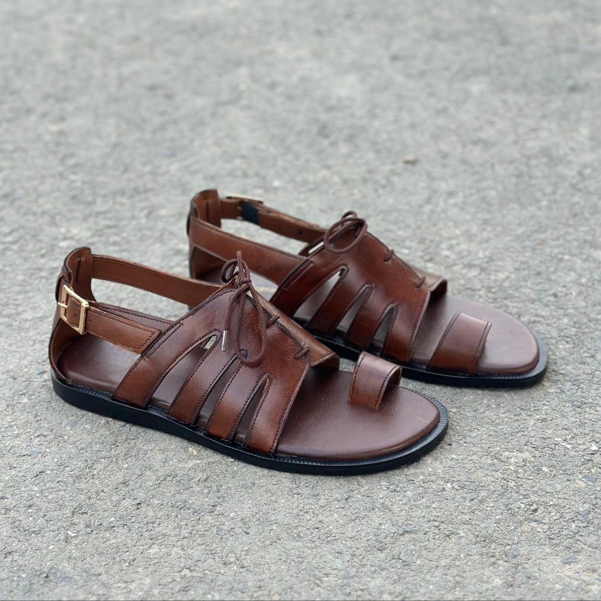 Step Pure Leather Amster Brown-2638