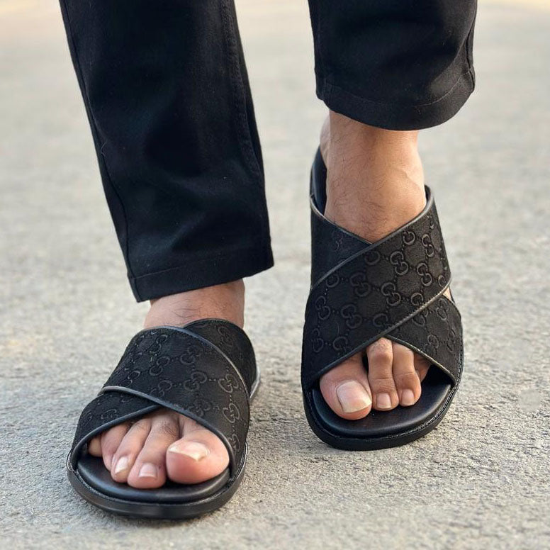 Pure Handmade Chappal GG Black-2718 Secondary image