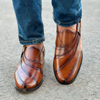 Step Handmade Butro Brown SS-2766