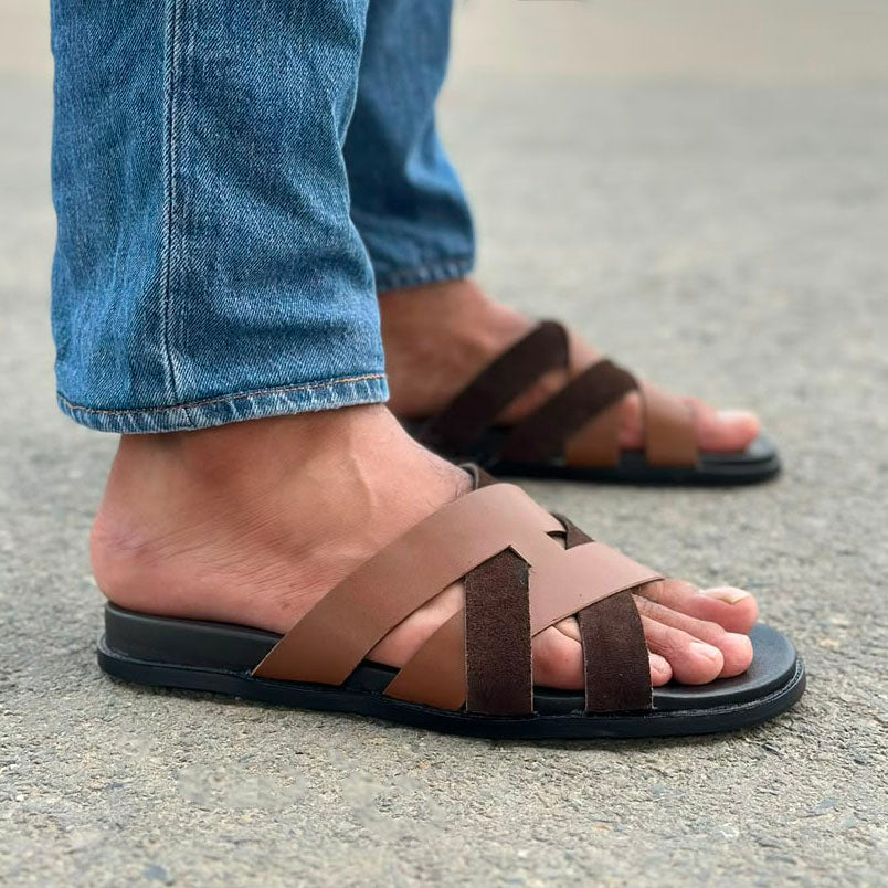 Pure Handmade Mosher suede Chappal-2770