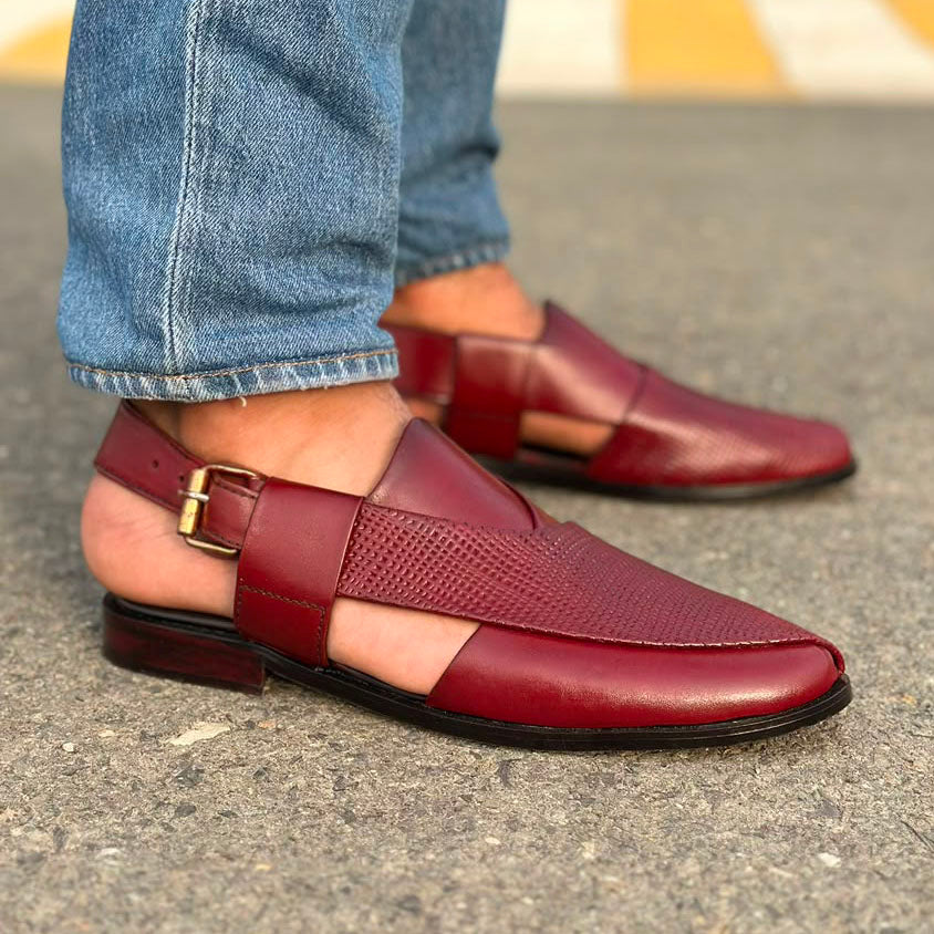 Step Handmade Maled Maroon SS-2782