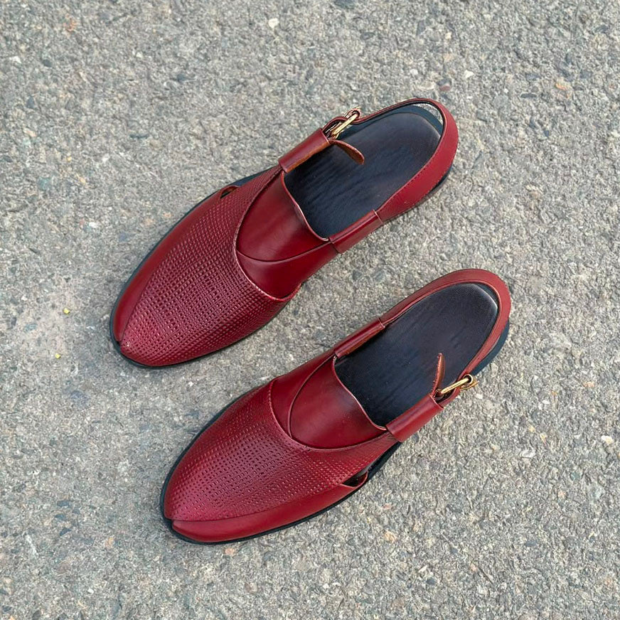 Step Handmade Maled Maroon SS-2782