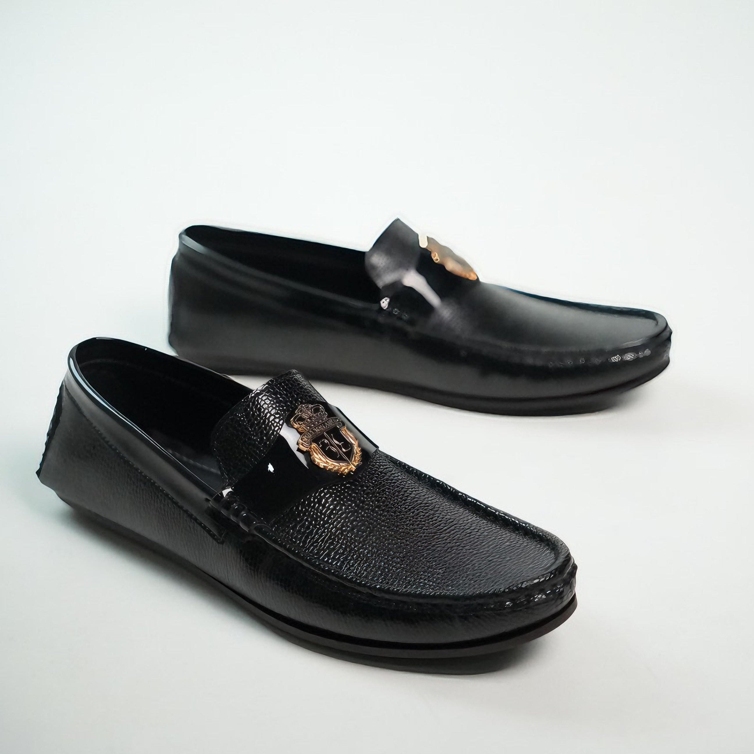 Premium Black Loafers SS-2470 Main image