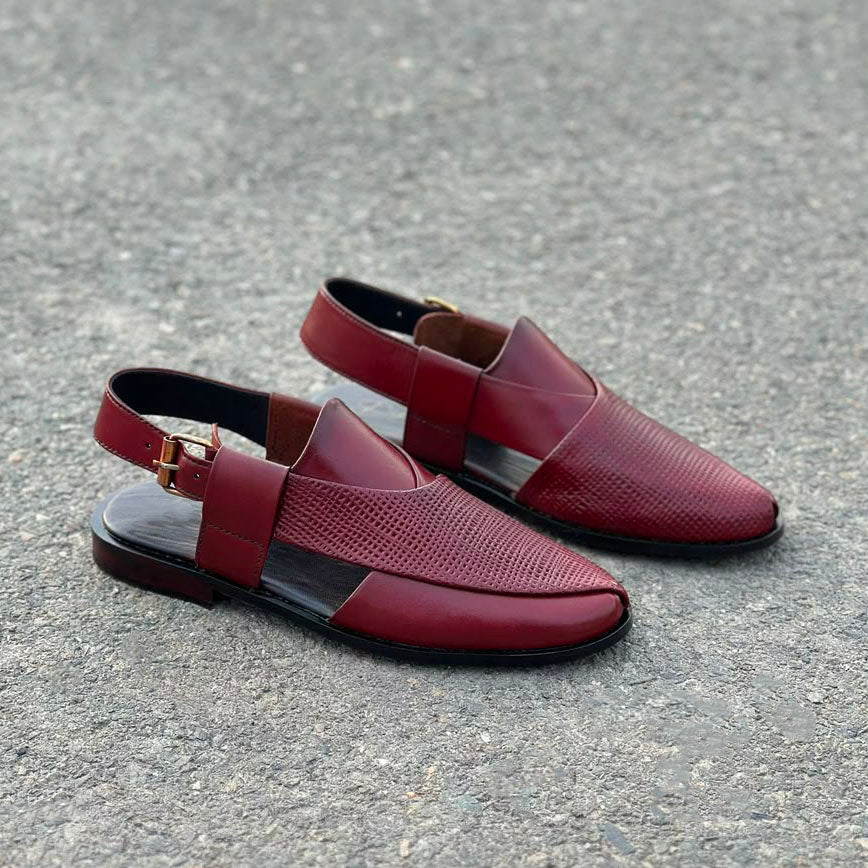 Step Handmade Maled Maroon SS-2782 Secondary image