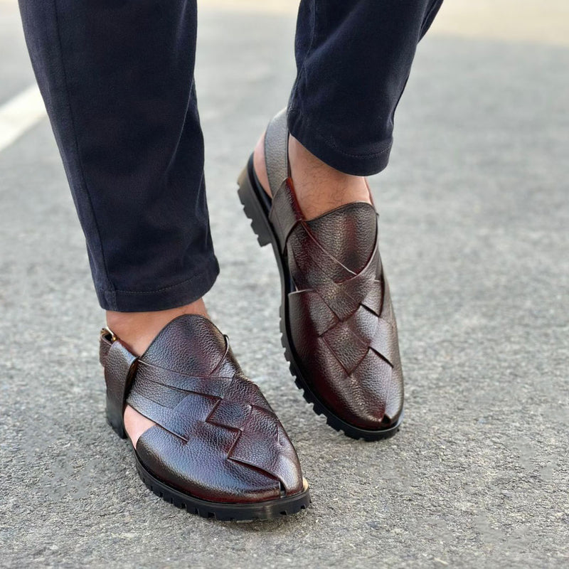 Step Pure Leather Vesco Brown-2654