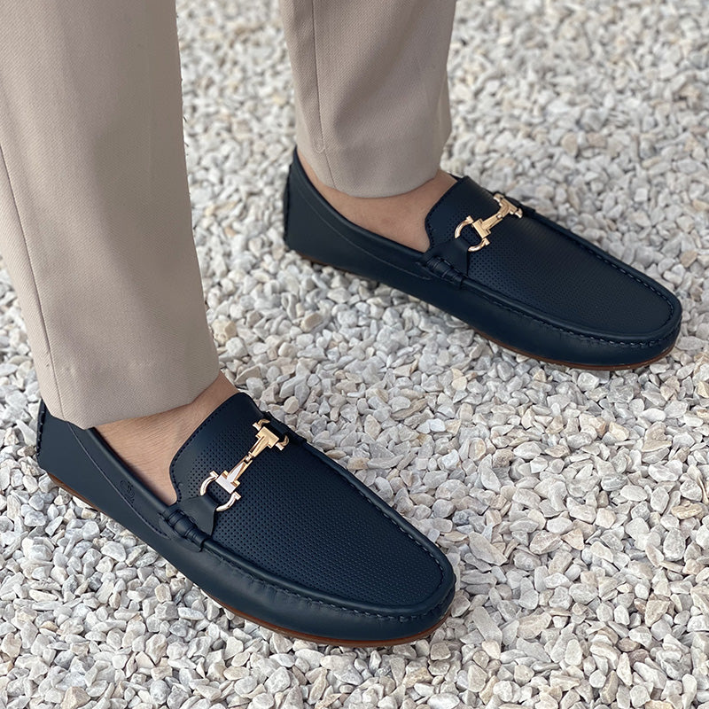 Hand Made Dotted Textured SS-2303 Blue