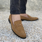 Handmade Premium Suede Leather Brown SS-2319
