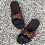 Hand made Multi Color Leather Chappal SS-2223
