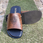 The Italian Brown Leather Chappal